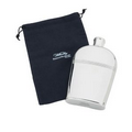 Reed & Barton Williamsburg Collection Flask & Bag